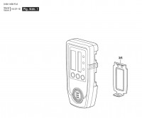 Bosch 3 601 K69 FL0 LR 3 Laser detector / 061 - US Spare Parts